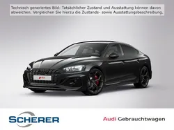 Mythosschwarz metallic (metallic) Gebraucht 2024 Audi RS5 Sportback Ambiente Limousine | 77.450 € (Guter Preis)