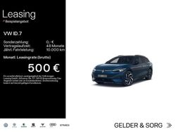 Aquamarinblau metallic Gebraucht 2025 VW ID.7 Pro Kombi | 47.990 €