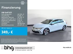 Pure white Gebraucht 2022 VW Golf VIII GTI Limousine | 26.320 € (Guter Preis)
