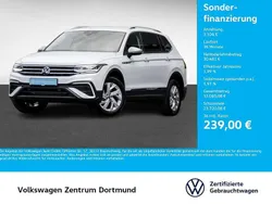 Weiß Gebraucht 2024 VW Tiguan Allspace Life SUV | 33.585 € (Guter Preis)
