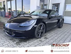 Tiefschwarzmetallic Gebraucht 2020 Porsche Cayman Chrono Coupé | 58.850 €