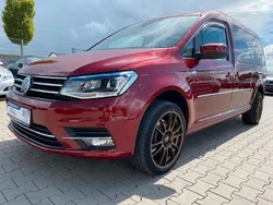 Rot Gebraucht 2020 VW Caddy Maxi Highline Van / Kleinbus | 24.999 € (Fairer Preis)