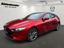 Rot Gebraucht 2023 Mazda 3 Selection Kleinwagen | 32.643 €