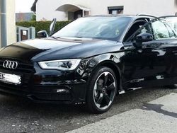 Schwarz Gebraucht 2015 Audi A3 S-Line Limousine | 10.300 € (Guter Preis)
