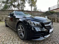 Obsidianschwarz metalliclack Gebraucht 2020 Mercedes C200 AMG Cabrio | 38.750 € (Fairer Preis)