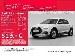 Cortinaweiß Gebraucht 2023 Audi A1 Ambiente Kleinwagen | 21.947 € (Superpreis)