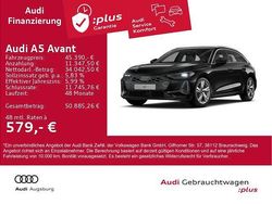 Mythosschwarz metallic Gebraucht 2025 Audi A5 Ambiente Kombi | 45.390 €