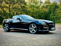 Schwarz Gebraucht 2014 Mercedes SLK55 AMG AMG Cabrio | 37.500 € (Superpreis)