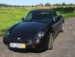 Schwarz Gebraucht 2000 Fiat Barchetta Cabrio | 4.000 €