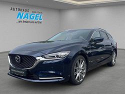 Blau Gebraucht 2024 Mazda 6 Exclusive-Line Limousine | 29.980 € (Fairer Preis)