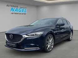 Blau Gebraucht 2024 Mazda 6 Exclusive-Line Limousine | 29.980 € (Fairer Preis)