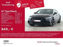 Firmamentblau metallic Gebraucht 2024 Audi A7 Sportback S-Line Kleinwagen | 64.710 € (Guter Preis)
