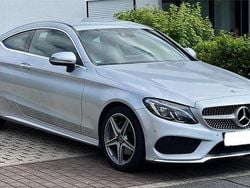 Silber Gebraucht 2017 Mercedes C180 AMG line Coupé | 19.500 € (Guter Preis)