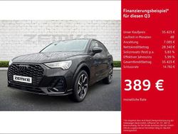 Schwarz Gebraucht 2022 Audi Q3 Sportback S-Line SUV | 35.425 € (Fairer Preis)