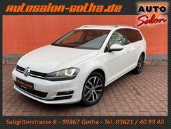 Weiß Gebraucht 2014 VW Golf VII Highline Kombi | 14.890 € (Teuer)