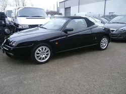 Schwarz Gebraucht 2001 Alfa Romeo Spider Cabrio | 7.999 € (Fairer Preis)
