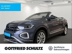 Rauchgrau metallic Gebraucht 2024 VW T-Roc Cabriolet Style Cabrio | 25.320 € (Guter Preis)