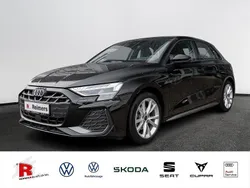Schwarz Gebraucht 2024 Audi A3 Sportback S-Line Limousine | 33.990 € (Guter Preis)