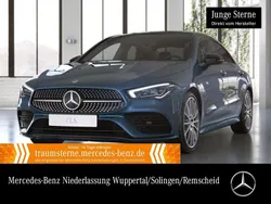 Blau Gebraucht 2022 Mercedes CLA250 AMG Limousine | 36.990 € (Etwas zu teuer)