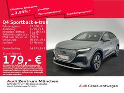 Kieselgrau Gebraucht 2023 Audi Q4 e-tron S-Line SUV | 33.968 € (Superpreis)