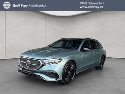 Verdesilber metallic Gebraucht 2024 Mercedes E300 AMG Kombi | 64.755 €