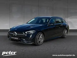 Unilack schwarz Gebraucht 2022 Mercedes C300 AMG Kombi | 33.890 € (Fairer Preis)