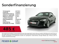 Mythosschwarz metallic Gebraucht 2024 Audi A5 Cabriolet Advanced Plus Cabrio | 42.725 € (Superpreis)