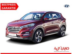 Ruby wine (metallic) Gebraucht 2016 Hyundai Tucson Premium SUV | 17.990 € (Teuer)