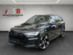 Schwarz Gebraucht 2021 Audi Q7 S-Line SUV | 64.999 € (Teuer)