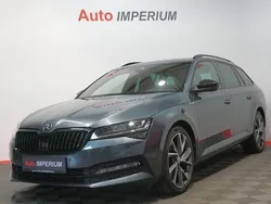 Grau Gebraucht 2021 Skoda Superb SportLine Kombi | 32.990 € (Fairer Preis)
