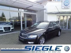 Schwarz metallic Gebraucht 2013 Skoda Octavia Elegance Kombi | 14.450 € (Teuer)