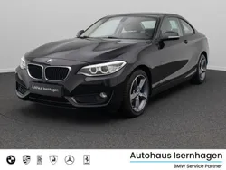 Saphirschwarz metallic475beige Gebraucht 2016 BMW 218 Sport Line Coupé | 16.499 € (Fairer Preis)