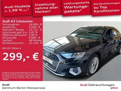 Mythosschwarz metallic Gebraucht 2022 Audi A3 Advanced Limousine | 24.689 € (Fairer Preis)