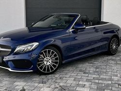 Blau Gebraucht 2018 Mercedes C250 AMG line Cabrio | 28.990 € (Guter Preis)