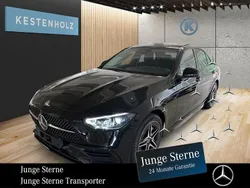 Metalliclack obsidianschwarz Gebraucht 2024 Mercedes C300e AMG Limousine | 49.880 € (Etwas zu teuer)