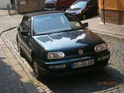 Grün metallic Gebraucht 1998 VW Golf Cabriolet Cabrio | 1.499 € (Etwas zu teuer)