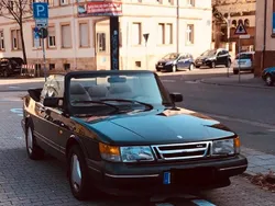 Schwarz Gebraucht 1992 Saab 900 Cabriolet Cabrio | 12.500 €