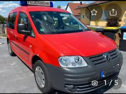 Rot Gebraucht 2008 VW Caddy Life Van / Kleinbus | 6.590 € (Teuer)