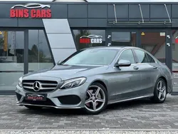 Grau Gebraucht 2015 Mercedes C400 AMG line Limousine | 30.900 € (Etwas zu teuer)