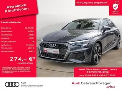 Daytonagrau perleffekt Gebraucht 2024 Audi A3 S-Line | 38.290 € (Teuer)