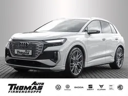 Gletscherweiß metallic Gebraucht 2022 Audi Q4 e-tron S-Line SUV | 34.900 € (Superpreis)
