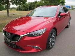Rot Gebraucht 2015 Mazda 6 Sports-Line Kombi | 7.999 € (Fairer Preis)