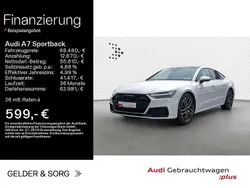 Gletscherweiß metallic Gebraucht 2024 Audi A7 S-Line Kleinwagen | 68.480 € (Guter Preis)