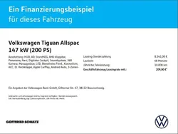 Silber Gebraucht 2022 VW Tiguan Allspace SUV | 33.950 € (Fairer Preis)