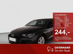 Schwarz (mythosschwarz) Gebraucht 2025 Audi A3 Sportback Advanced Plus Limousine | 28.840 € (Fairer Preis)