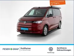Fortanarot metallic Gebraucht 2024 VW T7 California Van | 72.985 € (Teuer)
