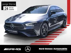 Metalliclack mountaingrau Gebraucht 2025 Mercedes CLA200 Shooting Brake Night Kombi | 33.990 € (Fairer Preis)