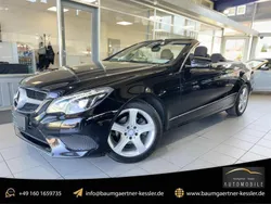 Obsidianschwarz metalliclack Gebraucht 2015 Mercedes E200 Cabrio | 22.480 € (Etwas zu teuer)