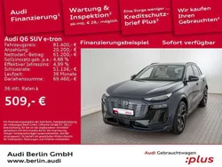 Plasmablau metallic Gebraucht 2025 Audi Q6 e-tron Performance SUV | 81.400 € (Etwas zu teuer)