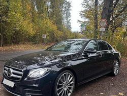 Schwarz Gebraucht 2018 Mercedes E200 AMG line Limousine | 28.000 € (Teuer)